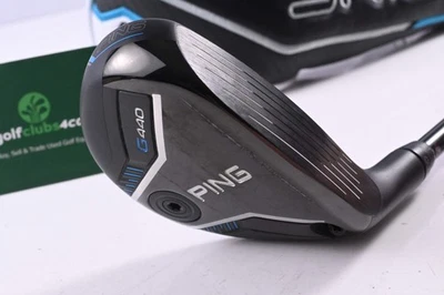 Ping G440 #4 Hybrid / 23 Degree / Stiff Flex Hzrdus Smoke Red RDX 80 Shaft - Image 1 of 4