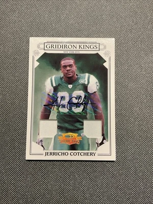 2007 Donruss Threads Pro Gridiron Kings #23 Jerricho Cotchery Jersey  07 /10 - Image 1 of 4