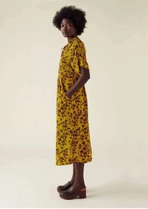 Toast Bryn Scenery Crepe Dress- XS- Worn Once - Picture 1 of 20