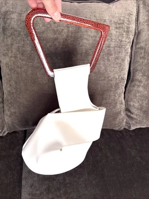 Bolso de mano artista diseñado y hecho Foto 1 de 2