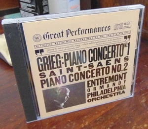 ENTREMONT & Ormandy - Grieg, Saint-Saens / CBS MYK 37805 / NM CD - Picture 1 of 3