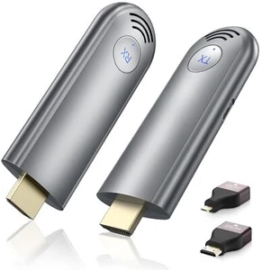 Wireless HDMI Transmitter and Receiver,Plug &Play Portable 2.4G/5G Wireless HDMI - Picture 1 of 8