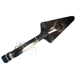 Pinza para servidor de pastel de 11" de acero inoxidable Goldcoast Navidad Acción de Gracias nueva - Imagen 1 de 9