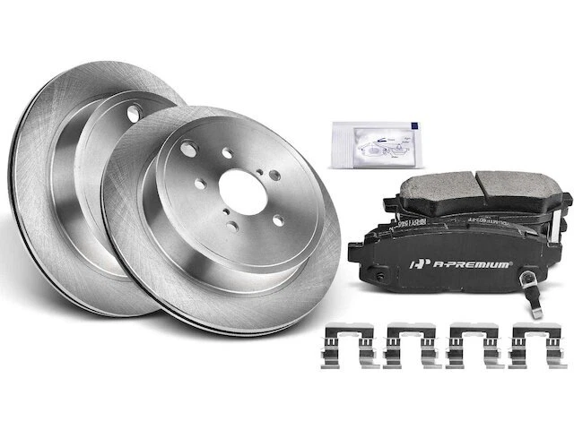 Kit de pastillas de freno trasero y rotor para Subaru BRZ 2013-2017 2,0 L H4 2014 2015 XR812JD Foto 1 de 1