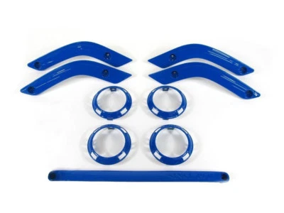 KIT DE MOLDURAS INTERIORES AZUL COSMO 4 PUERTAS 11-16 JEEP WRANGLER ILIMITADO MOPAR GENUINO Foto 1 de 4
