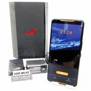 ASUS ROG Phone ZS600KL 512GB Black Unlocked Gaming Phone DUAL SIM Japan Used - Picture 1 of 9
