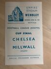 1945 FA CUP WAR  FINAL South  - REPRINT - Chelsea v Millwall at Wembley. 