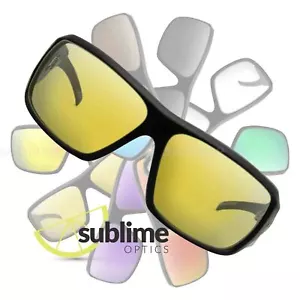 Transparent Yellow Hi Contrast Replacement Lenses for Electric kb1 ~ Night Vis - Bild 1 von 5
