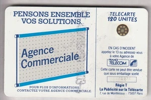 VARIETE TELECARTE LOGO .. 120U Te13 SC4AN AE T7 RECTIFIE IMP/PE i6834/16834 C?€ - Imagen 1 de 2