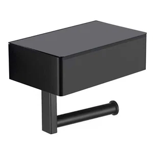 Paper Holder & Wipe Dispenser Bathroom Paper Storage Shelf (B) - Picture 1 of 4
