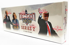 2020 2021 Leaf Decision Series 2 Factory Sealed Hobby Box - Look 4 Donald Trump