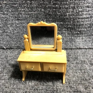 Sylvanian Families Calico Critters Dressing Table Vanity Furniture Vintage 1985 - Picture 1 of 7