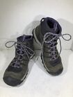 Keen Gypsum Ii Mid Wp Women?S Size 11 Gray/Purple Leather Hiking Boots H1-205