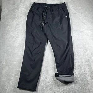 LL Bean Pants Mens Large Multisport Lined Hiking Outdoor Performance Gorp Gray - Picture 1 of 18