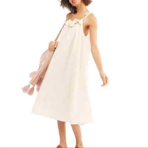 Free People Atenas Corbata Línea A Vestido Midi Talla XS - Imagen 1 de 7