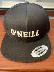 "Gorra de béisbol ajustable O'Neill ""HOUSTONS"" para hombre negro blanco - Imagen 1 de 12