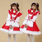 Japanese Maid Outfits Waitress Costume Kawaii Lolita Dress Cosplay Uniform Nr9