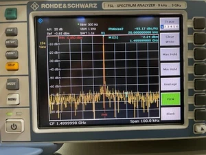 Rohde & Schwarz FSL3 Spectrum Analyzer 9 kHz - 3 GHz _ 0778 - Picture 1 of 12