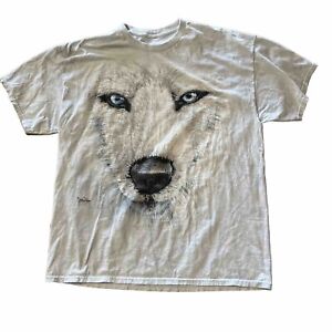 T-shirt The Mountain Wolf David Penfound 2013 duży arktyczny biały husky śnieżne sanki