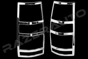Chrome Taillight Tail Light Trim Bezel Cover for 07-14 Chevy Suburban & Tahoe - Bild 1 von 1