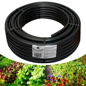 TUBO IRRIGAZIONE da GIARDINO in POLIETILENE 25 mm PN6 GIARDINAGGIO ORTO 50 mt - Foto 1 di 6