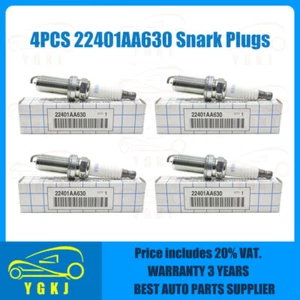 4x 22401AA630 ILFR6B Iridium Spark Plug For Subaru Baja Forester Outback Imprez - Picture 1 of 7