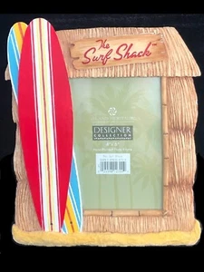 New Island Heritage Surf Shack Tabletop or Hanging Photo Frame - Picture 1 of 2