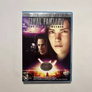 Final Fantasy The Spirits Within (DVD, 2001) 2 disc set Collectors Edition R4 - Picture 1 of 5