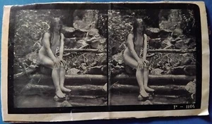 Photo Stéréocopique Nu Féminin N°790/3 - Imagen 1 de 3
