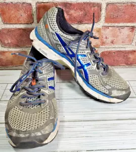 Zapatos para correr Asics GT 2000 para adultos T3P3N gris plata azul malla DUOMAX talla 10 de EE. UU. - Imagen 1 de 10