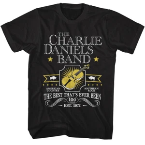 The Charlie Daniels Band The Best That's Ever Been Men's T Shirt Rock Tour Merch - Picture 1 of 3