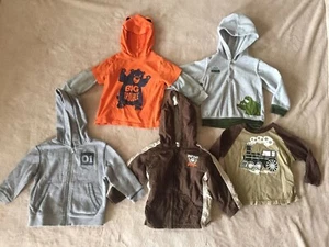 Boy's Infant 18 Months Long Sleeve Shirt & Jacket Mixed Brand - Imagen 1 de 7