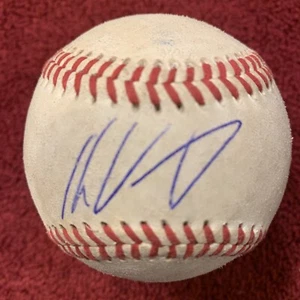 Kennys Vargas SIGNED BP Used OMiLB Baseball - MLB Autograph Minnesota Twins - Picture 1 of 6