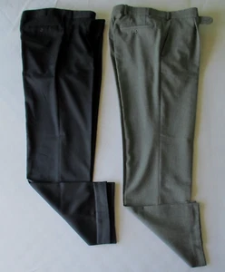 2 x Herren Hose WALBUSCH + HILTL - Größe 50 - grau + schwarz - Imagen 1 de 4