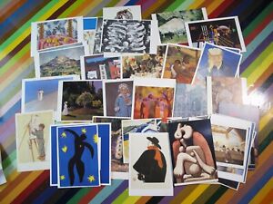vtg 1980s-2000s art postcard card gallery - Haring