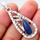 Natural Lapis - Afghanistan 925 Sterling Silver Pendant Jewelry P-1657