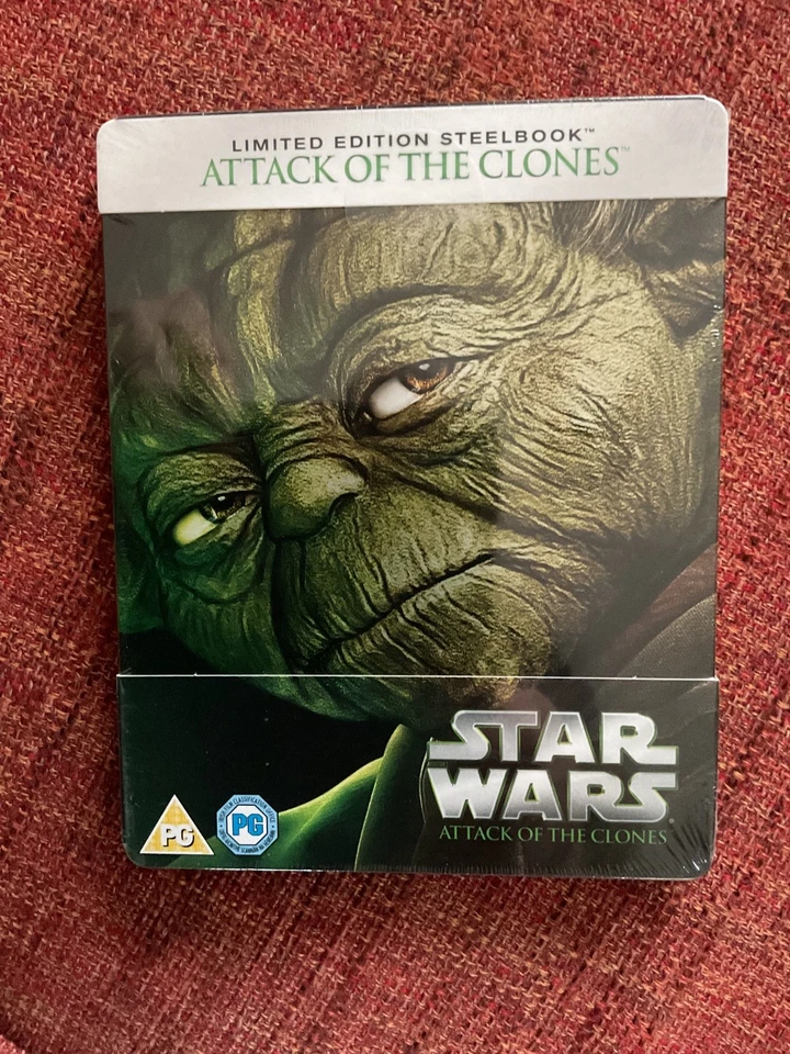 STAR WARS EPISODE II - ATTACK OF THE CLONES [BLU-RAY STEELBOOK] NEW & SEALED - Image 1 of 1