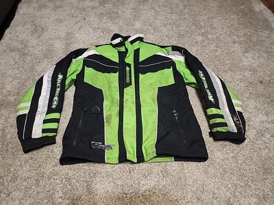 Jaqueta Masculina Arctic Cat V-Tex Snow Mobile Verde Grande G - Imagem 1 de 4