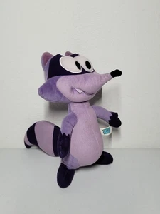 Tuttle Twins Derek Plush Purple Raccoon Stuffed Animal Toy RARE  - Picture 1 of 8