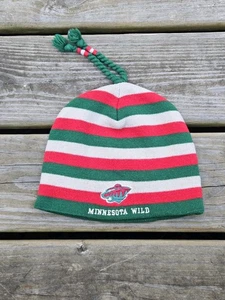 Gorro Minnesota Wild con borlas NHL talla única para todos - Imagen 1 de 2