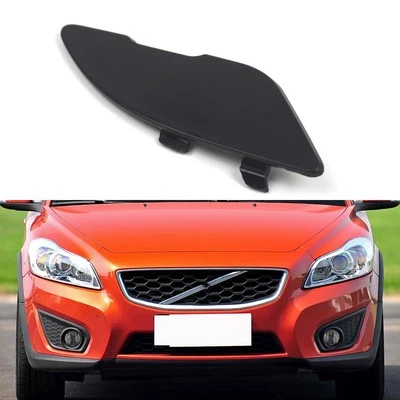 Tapa de gancho de remolque para parachoques delantero para Volvo C30 MK1 FACELIFT 2010 2011 2012 2013 Foto 1 de 4