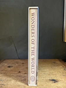 Wonders of the World Folio Society 2006 Large Hardback Book Slipcover Beautiful - Picture 1 of 14