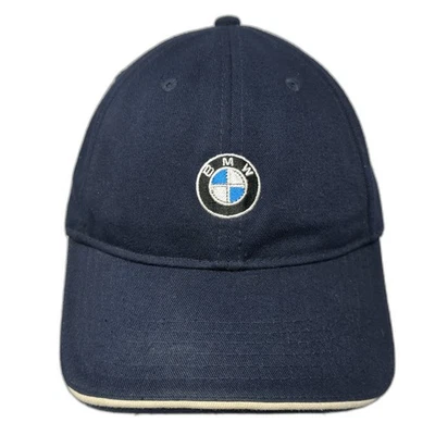 Gorra de béisbol BMW Slideback azul talla única bordado logotipo ajustable Foto 1 de 4