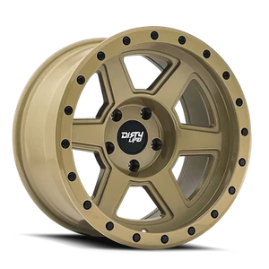 17x9 Dirty Life 9315 Compound Desert Sand Wheels 6x135 (-12mm) Set of 4 - Picture 1 of 7