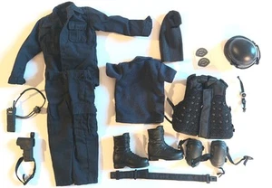 BBI Blue Box Toys 1/6 Action Figure Sgt. Mendez Lapd Swat Set - Foto 1 di 1