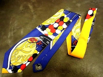 Corbata ICEBERG Usada Chatarra Para Hombre Unisex TODA SEDA 100 Multicolor Preciosa 31 Foto 1 de 3