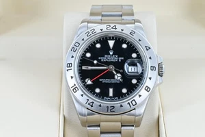 Rolex Explorer II Wristwatch 16570 40mm - Tritium Dial Box & Safeguard Report - Picture 1 of 23
