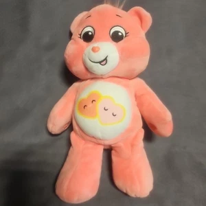 Care Bear Pink Love-A-Lot Plüsch Basic Fun Bear 11 Zoll EUC Rauch-/oder Frei - Bild 1 von 10