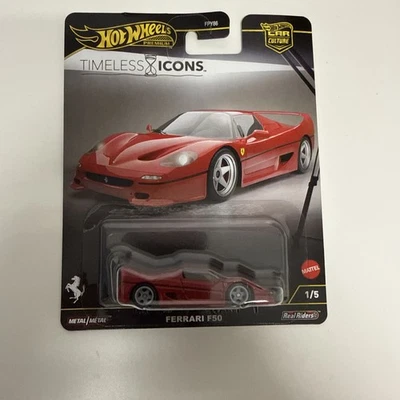 Hot Wheels Premium 2025 Car Culture Timeless Icons Ferrari F50 Foto 1 de 4