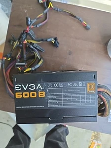 EVGA 600BQ 80+ Bronze 600W Semi Modular FDB Power Supply - Bild 1 von 6